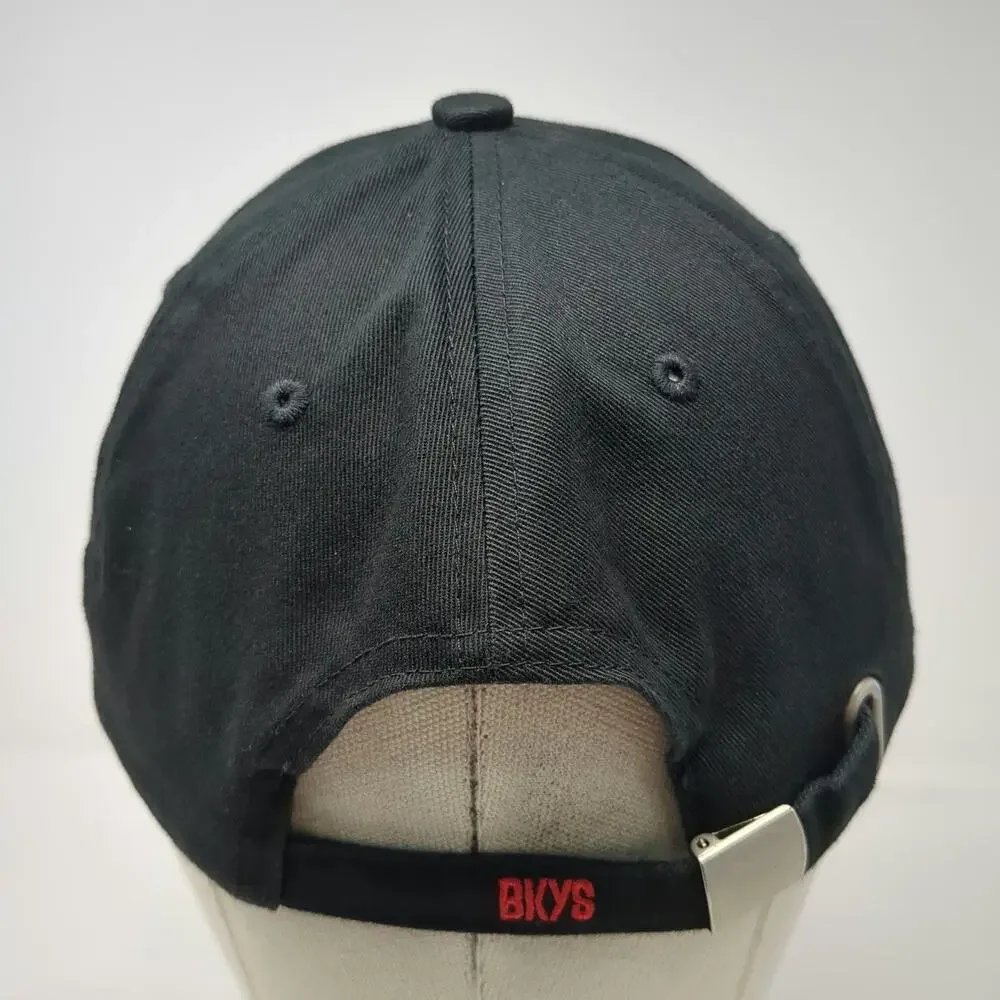 BKYS Baseball Cap Hat Black One Size Lucky Charm Rabbit Red Underbrim Graphic